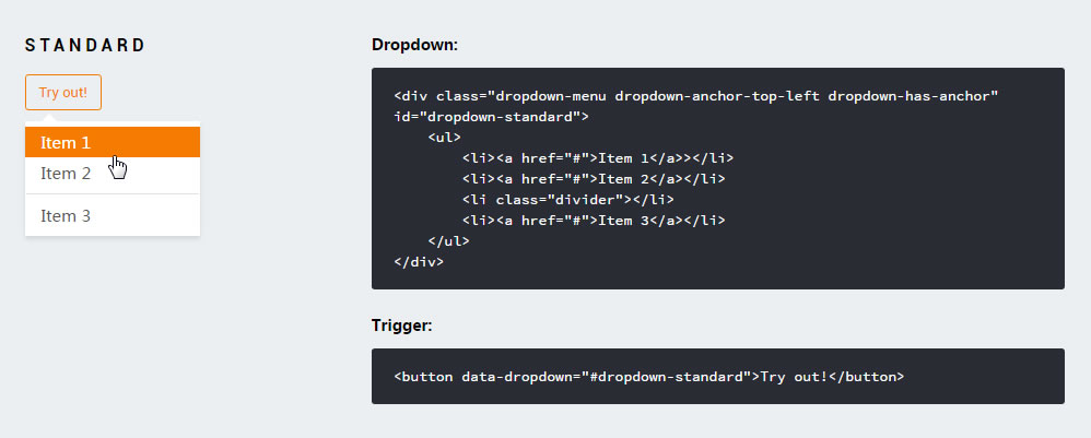 SweetDropdown-多用途jQuery下拉列表插件