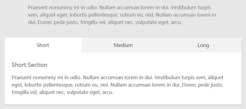 Transitioning Between Variable Heights with CSS Tabs